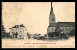 Rorschach, Mariabergstrasse und Jugendki