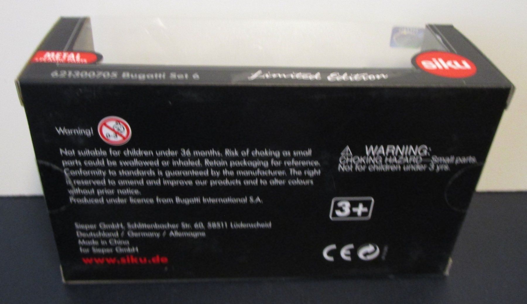 Siku Modellini d'auto: SIKU 3 BUGATTI SET 6 LIMITED ÉDITION – Nuovo e nell'imballaggio originale da Chêne-Bourg venduto da breno56 1