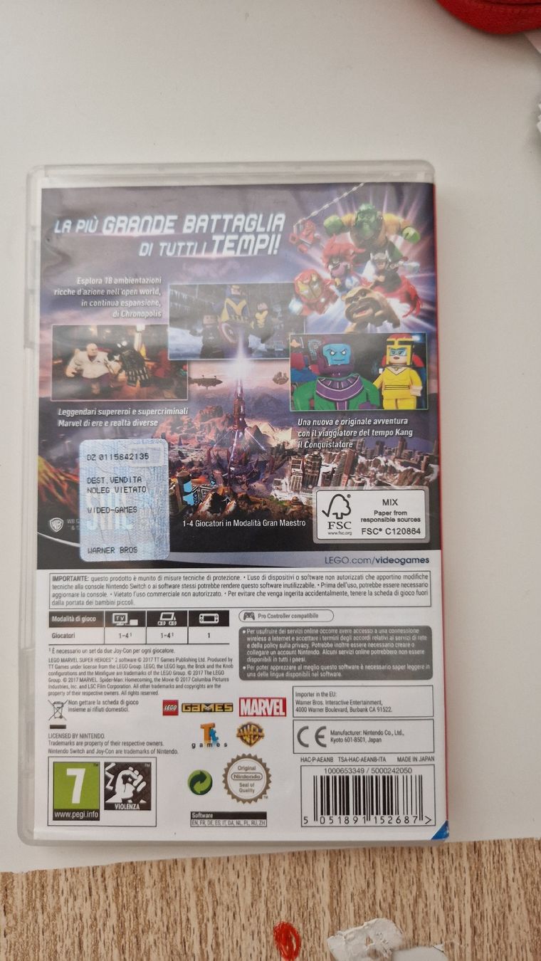 Nintendo Jeux: Lego marvel  super heroes 2 – Neuf (Voir description) à Yverdon-les-Bains par Carmelo85 2