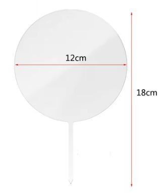 Tutte le decorazioni: Acryl Schild, Plexiglas Schild Cake Topper 9 stk NEU – Nuovo e nell'imballaggio originale da Münchenstein venduto da beb_tw68 2
