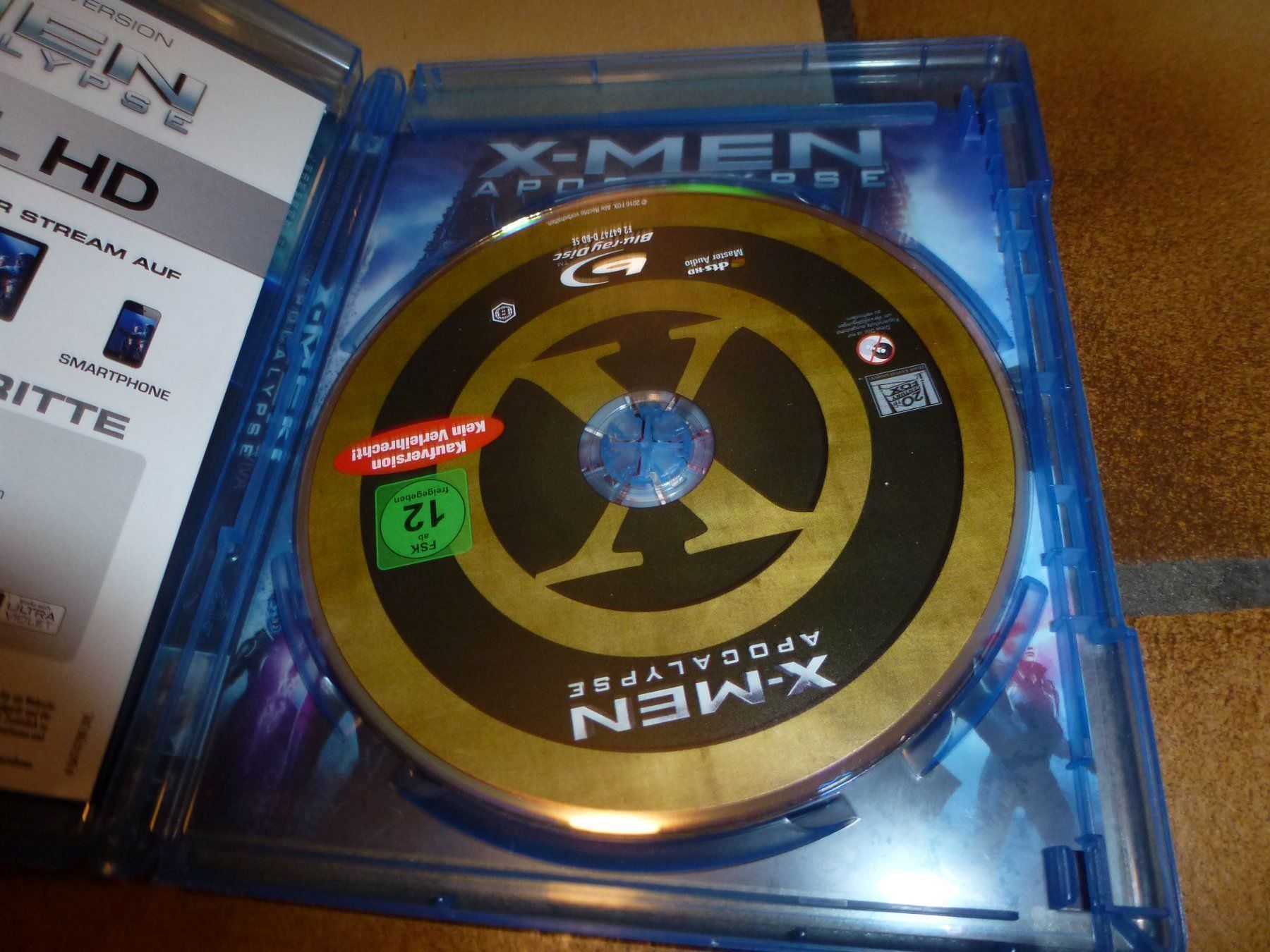 Tutti i DVDs: X-MEN - Apocalypse BLU-RAY – Usato da Olten venduto da Disc-Verkauf 1