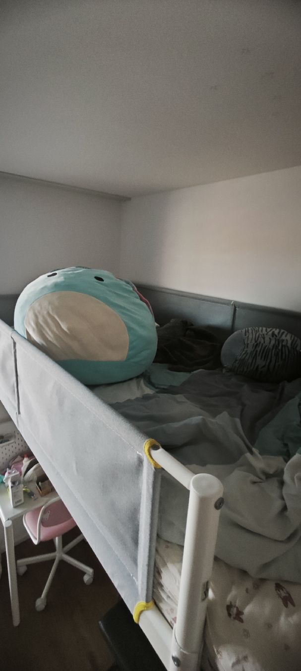 Ikea Letti: IKEA Kinder Hochbett/ High bed frame with desk white/grey  – Usato da Dübendorf venduto da Jianbo_CN_CH_IT 4