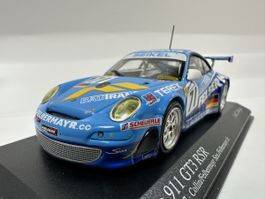 Porsche 911 (997) GT3 RSR 1:43 LM‘07, limitiert, MINICHAMPS 