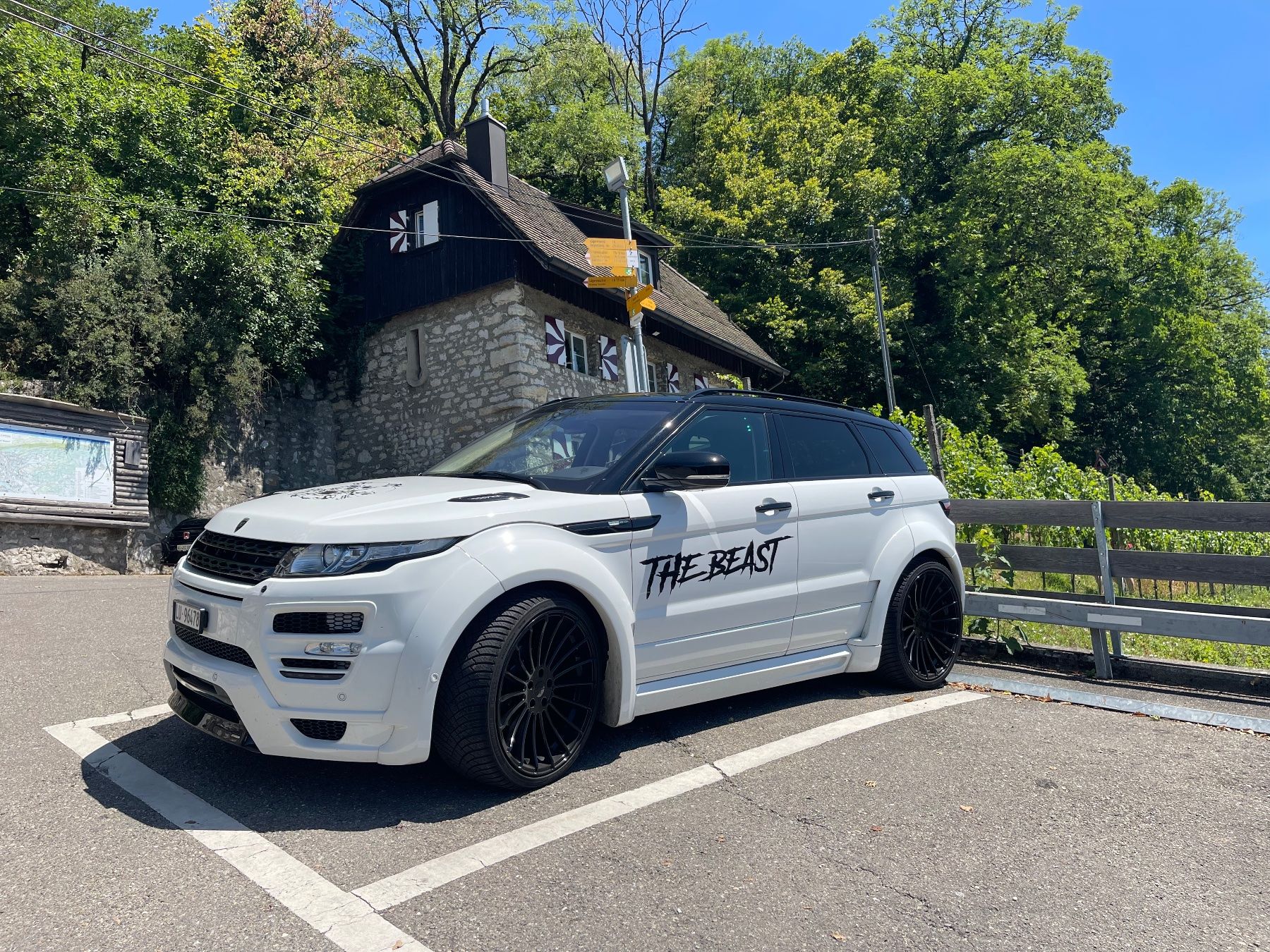 Land Rover Automobili: Range Rover Evoque 2.2 hamann widebody Einzelstück – Usato da Sursee venduto da Tommy81 4