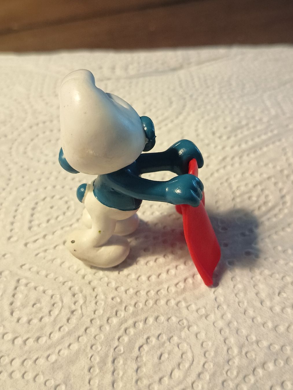 Schleich Figuren: Schlumpf Torreroschlumpf 1984 – Gebraucht aus Belp von lamadefi12 1
