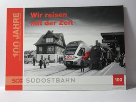 AK  Südostbahn 100 Jahre Romanshorn bis Uznach , Bahnhof
