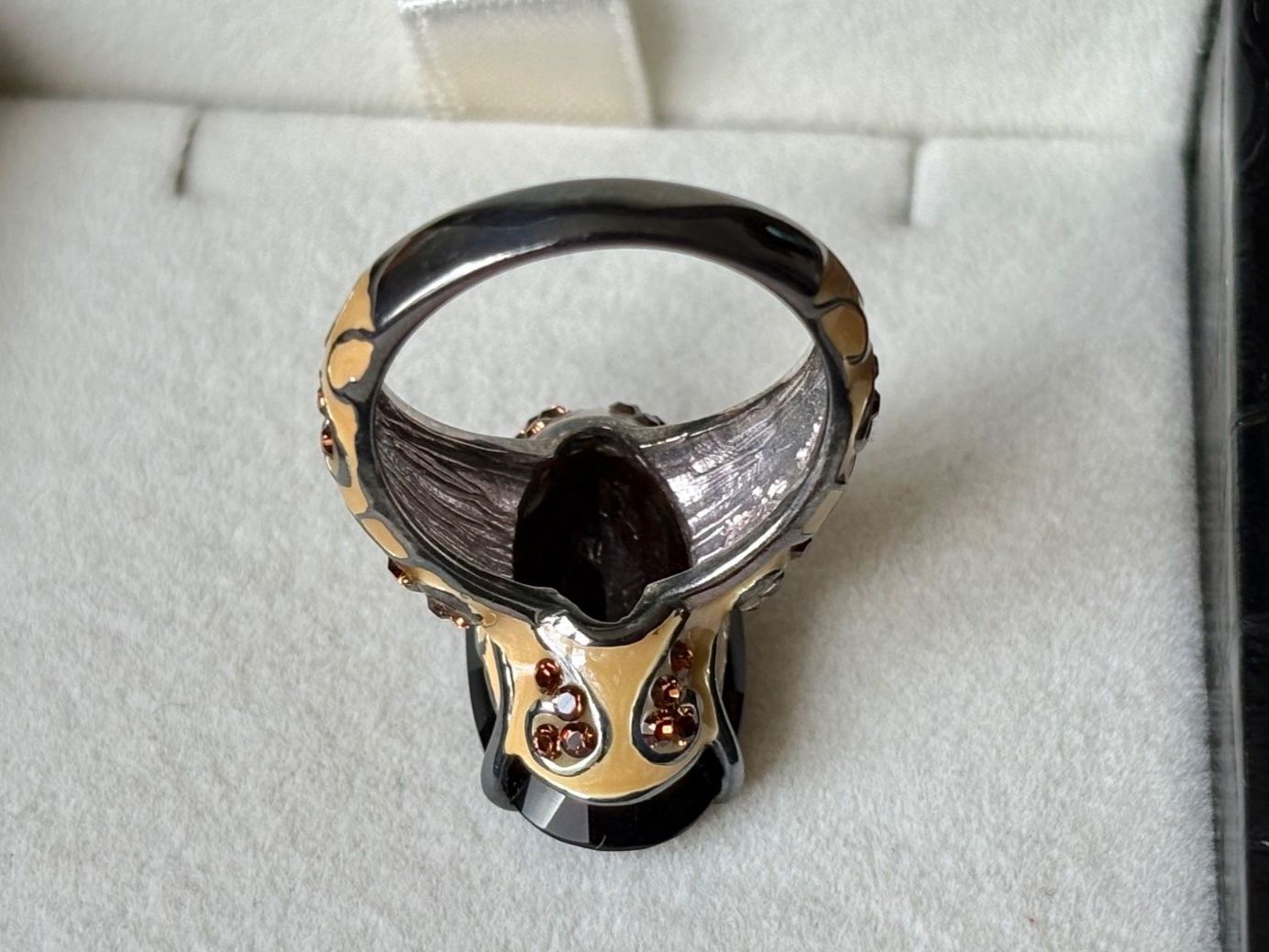 Anelli: Rauchquarz Ring, Silber 925, Gr. 57, NEU – Nuovo (secondo la descrizione) da Brugg AG venduto da lau_9rvy 6