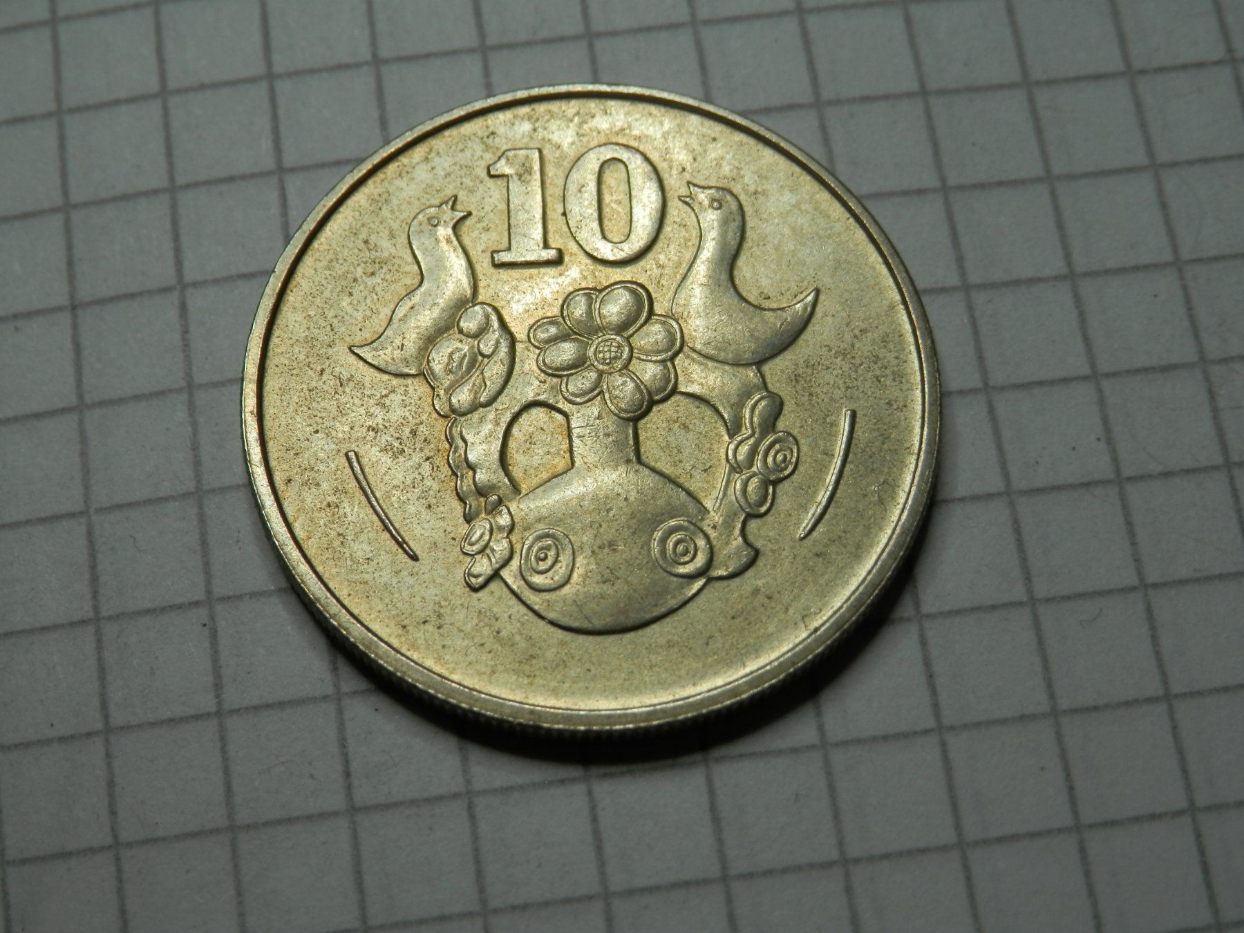 Tutti le monete: Zypern 10 Cent, 1983 – Usato da Weiach venduto da weiach81