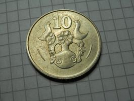 Zypern 10 Cent, 1983