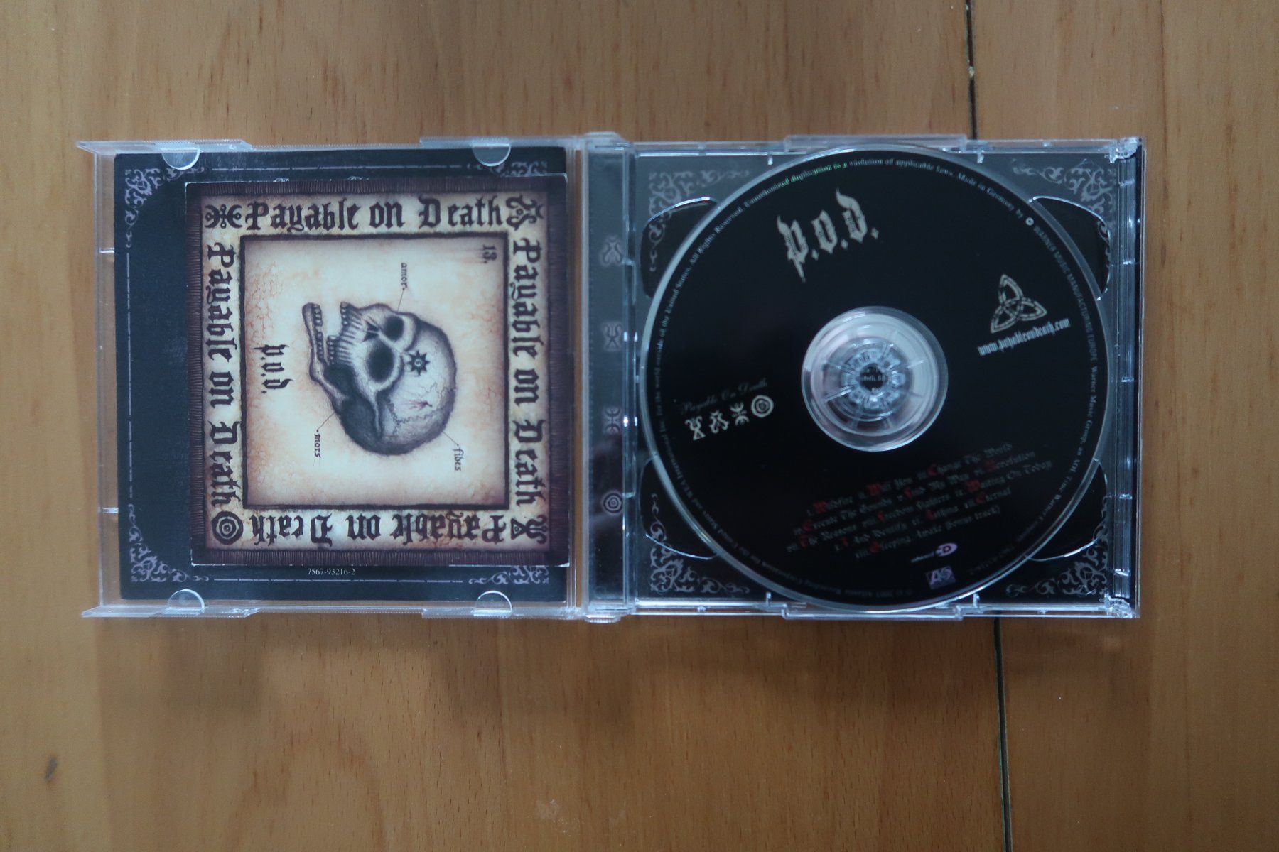 CD: CD    P.O.D. - Payable on Death             Cd et DVD-Bonus – Usato da Porrentruy venduto da tupatup 2
