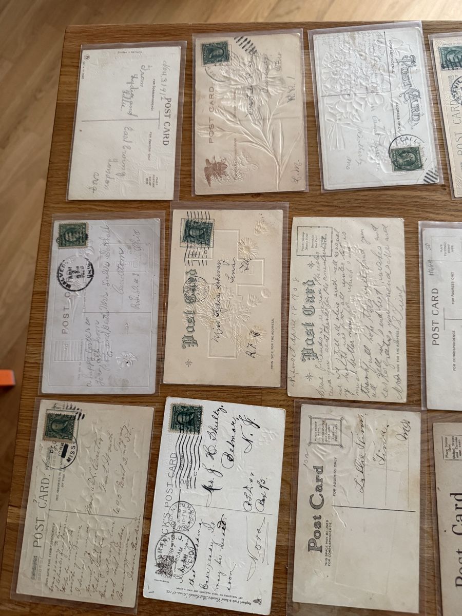 Cartoline postali: Konvolut Ansichtskarten Blumen und Ostern Glückwunschkarten – Usato da Goldach venduto da Messerguru 8