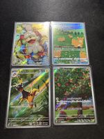 Pokemon Crimson Haze - 4 Illustration rare's, JP NM