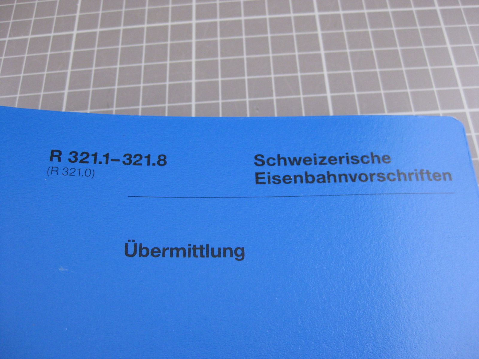 Livres: R 321.1-321-8 Übermittlung – D'occasion à Malters par Marosko 1