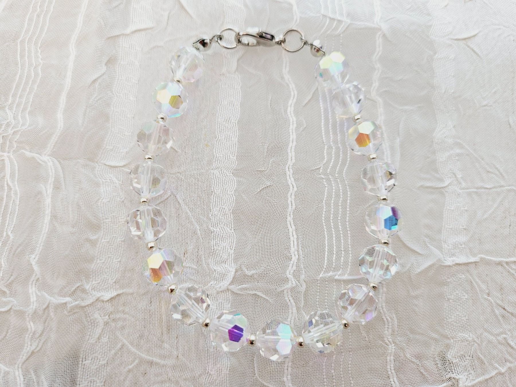 Bracciali & Braccialetti: Armkette aus swarovski perlen – Nuovo (secondo la descrizione) da Dietikon venduto da Eleda 3