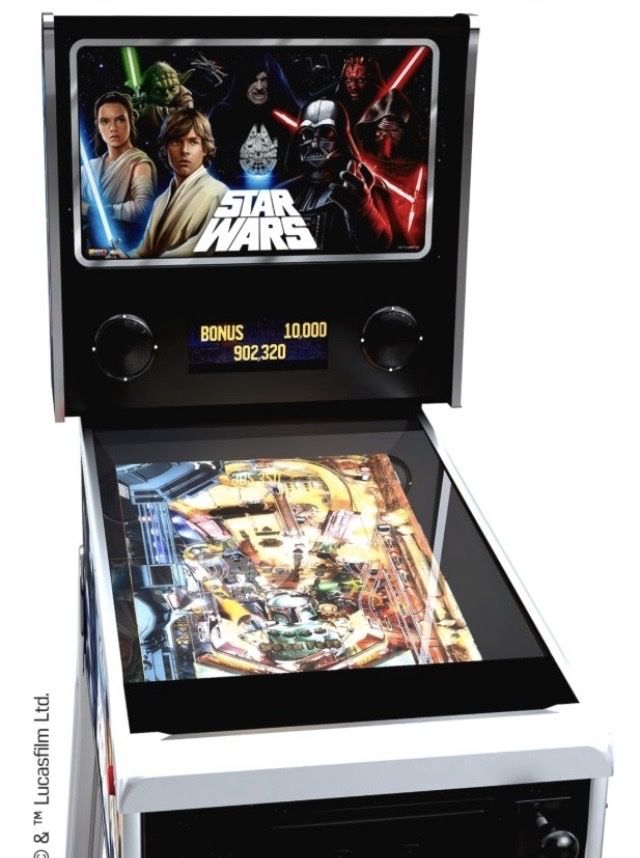 Flipper: Arcade1Up Star Wars Pinball Maschine neu – Nuovo e nell'imballaggio originale da Blauen venduto da ELVIS-SHOP 2