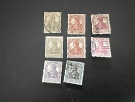 Deutsches Reich 1916  MiNr. Lot * +  gest.   (5000)