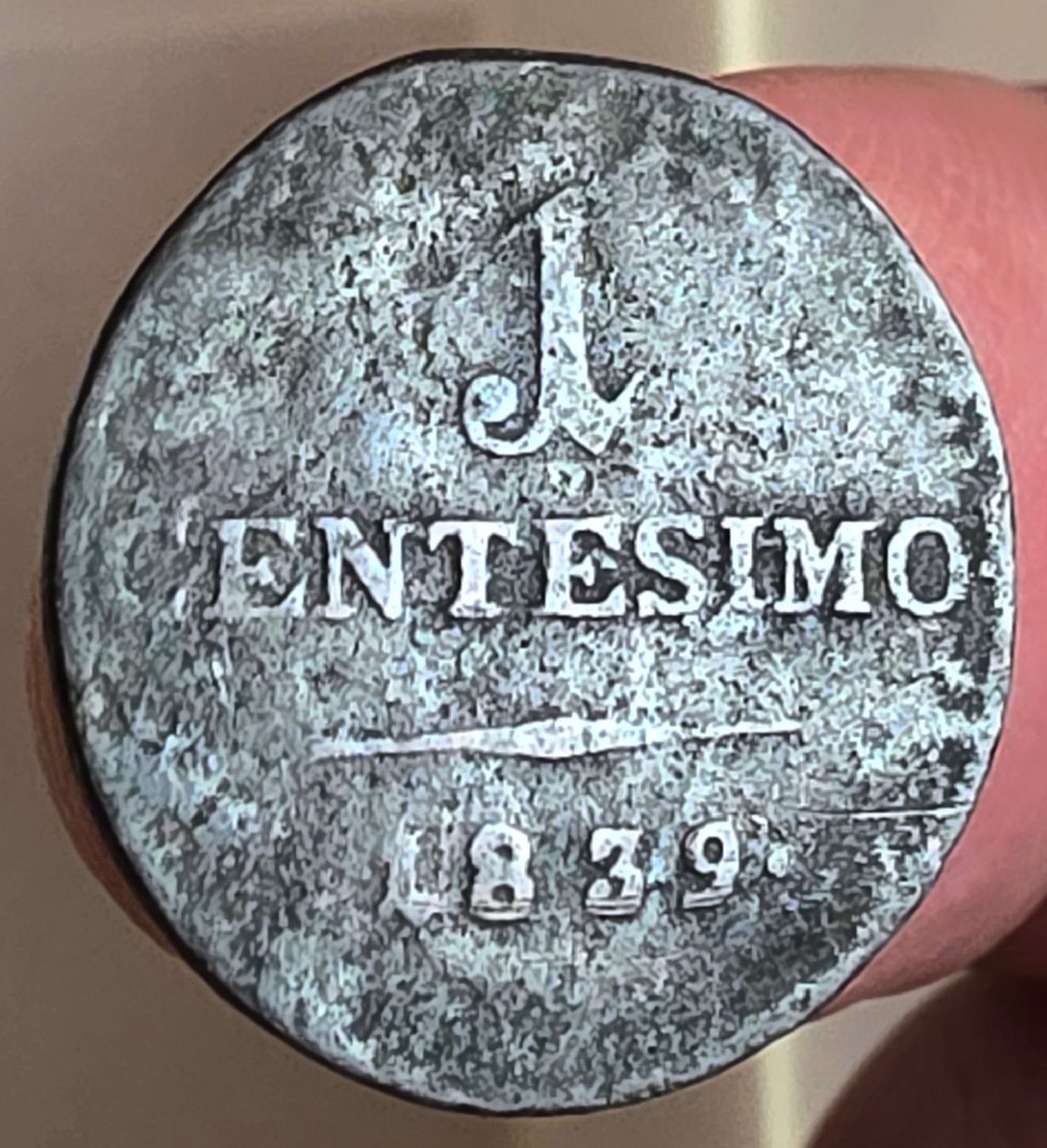Tutti le monete: REGNO LOMBARDO VENETO 1 CENTESIMO 1839 M – Usato da Winterthur venduto da Creso70 1