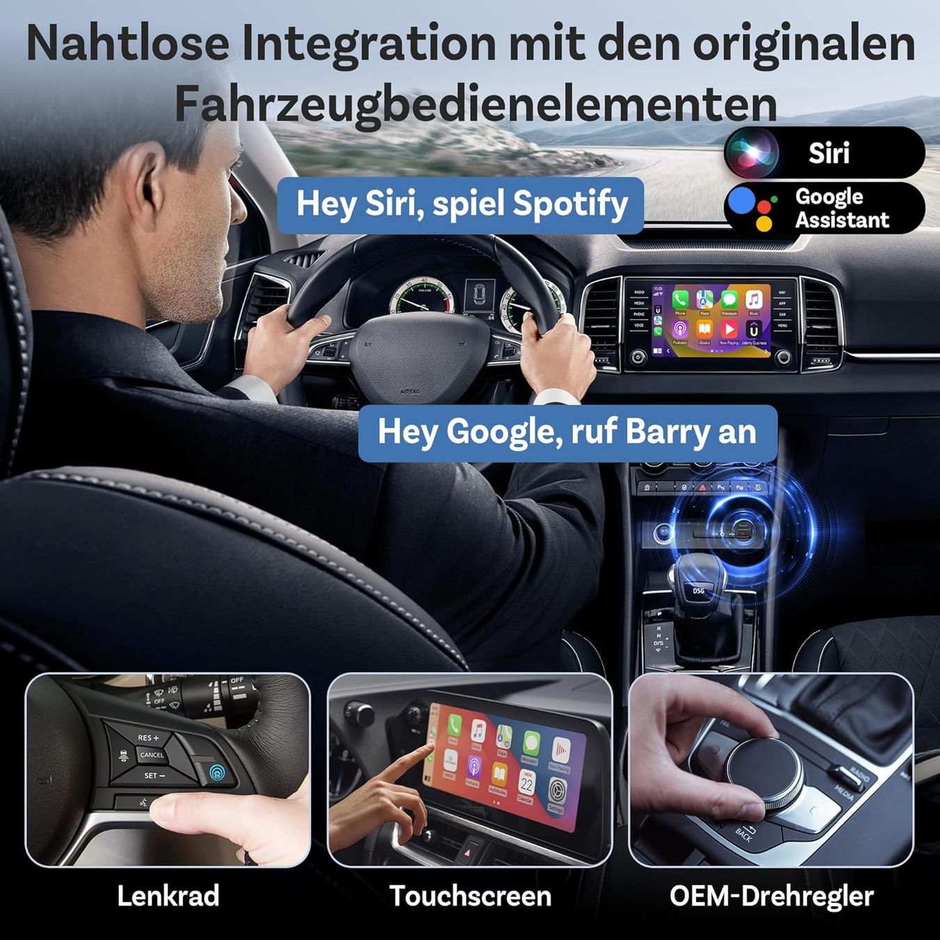 Altro: Mini Wireless CarPlay Android Auto Adapter 2026 – Nuovo e nell'imballaggio originale da Suhr venduto da SchnapperCH 6