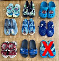 verschiedene Badeschuhe & FlipFlops Gr 23 bis 26
