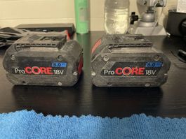 Akku Bosch 18V Pro Core 2X ab 1CHF