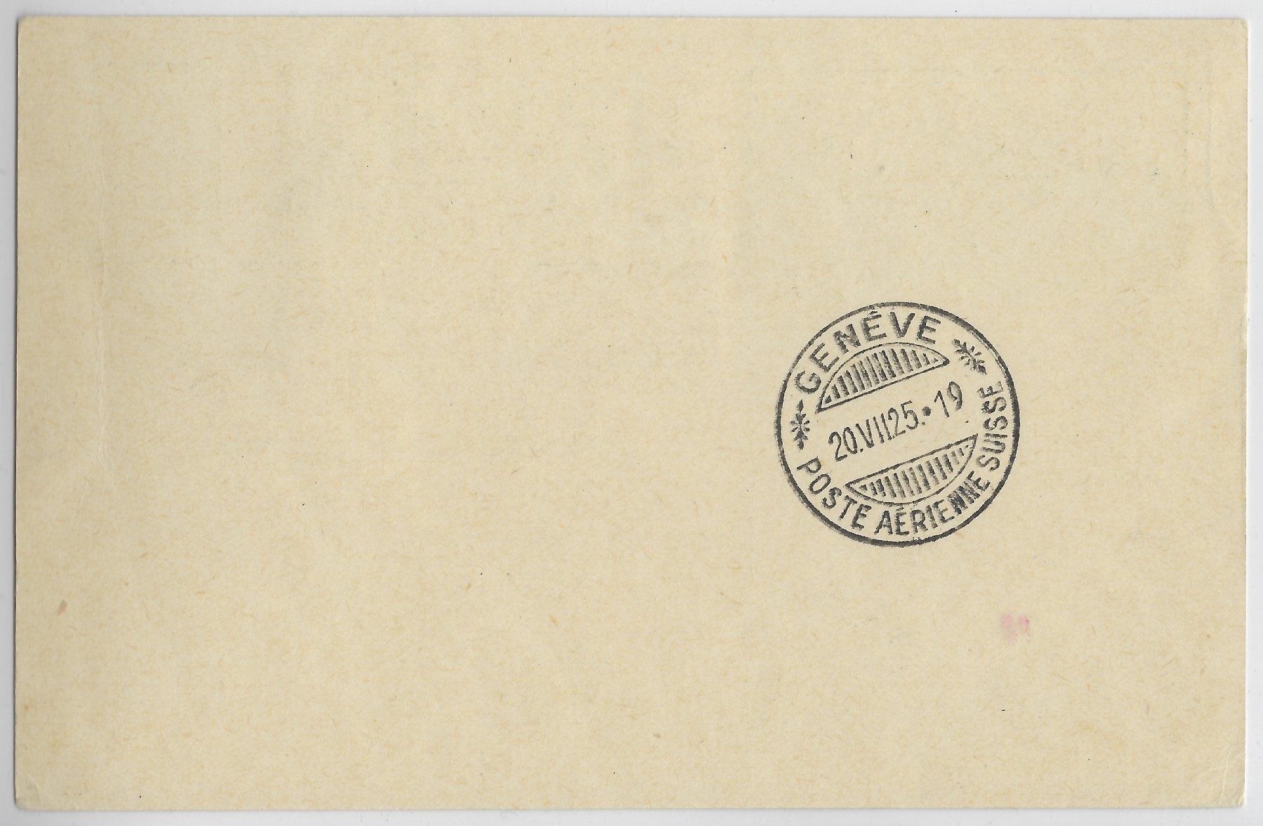 Tutti i francobolli: 1925 Postkarte-Flugpost Comptoir Suisse SF 25.5 – Usato da Morgarten venduto da mech58 1