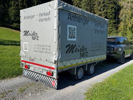 Occasion Anhänger GG 2700 kg Schiebeplane 3,3x1,8x2m