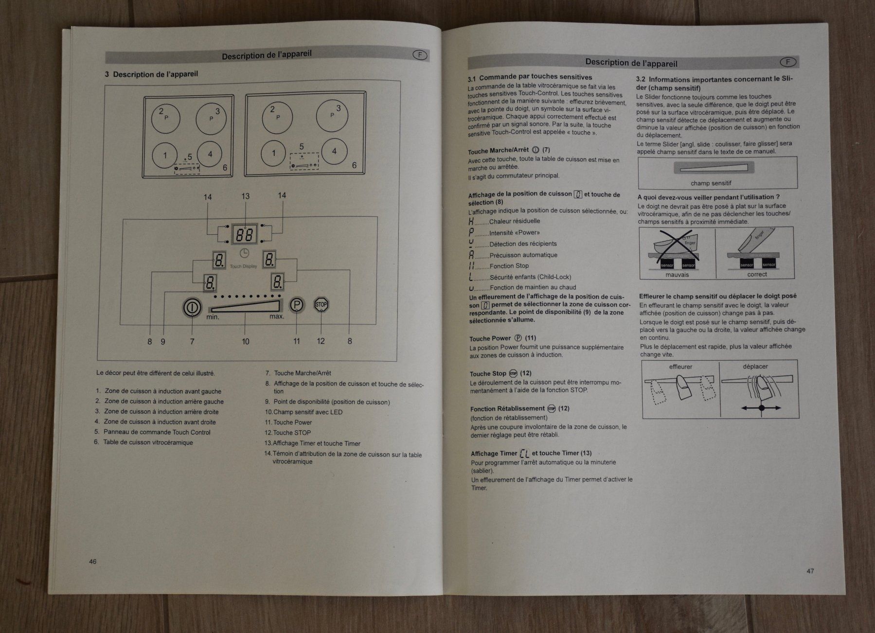 Cuisinières: Plan de cuisson à induction FORS. – D'occasion à Eclépens par JCES 5