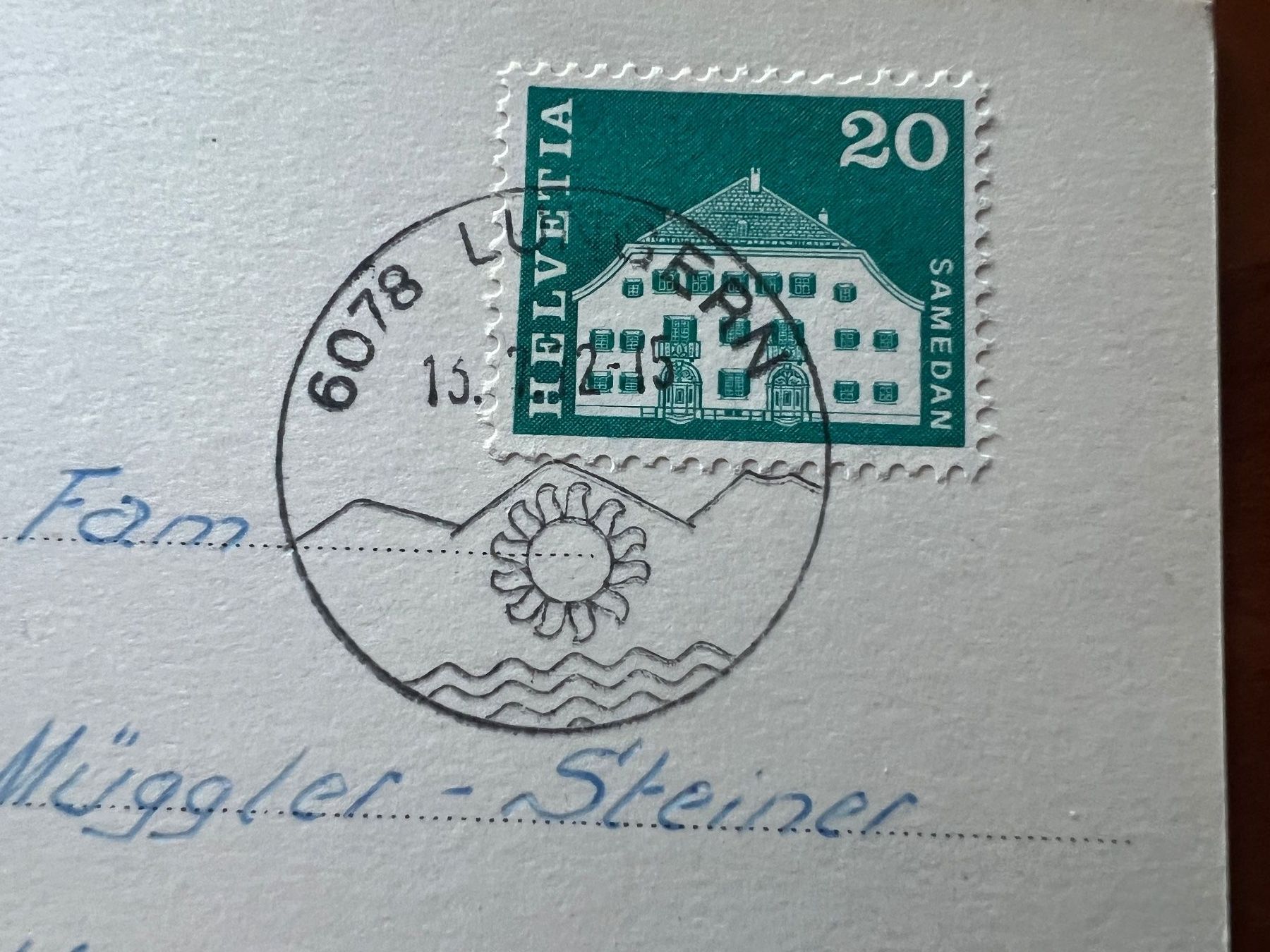 Cartoline postali: AK  1962 Lungern   (G1450) – Usato da Hinwil venduto da Sidi4 1