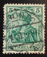 Briefmarke Deutsches Reich Germania (1905-1911)