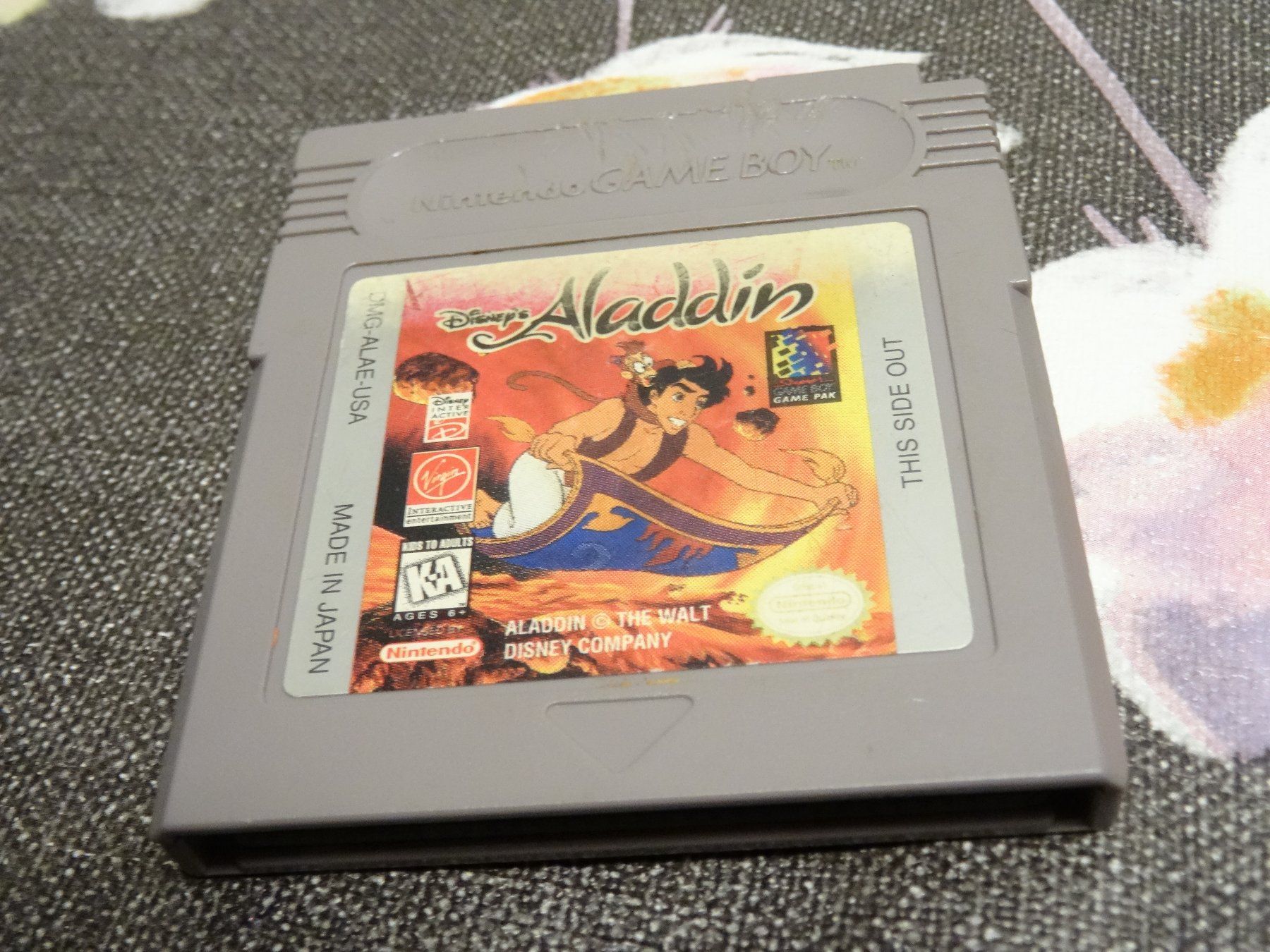 Spiele: Aladdin GAMEBOY – Gebraucht aus Olten von Disc-Ausverkauf