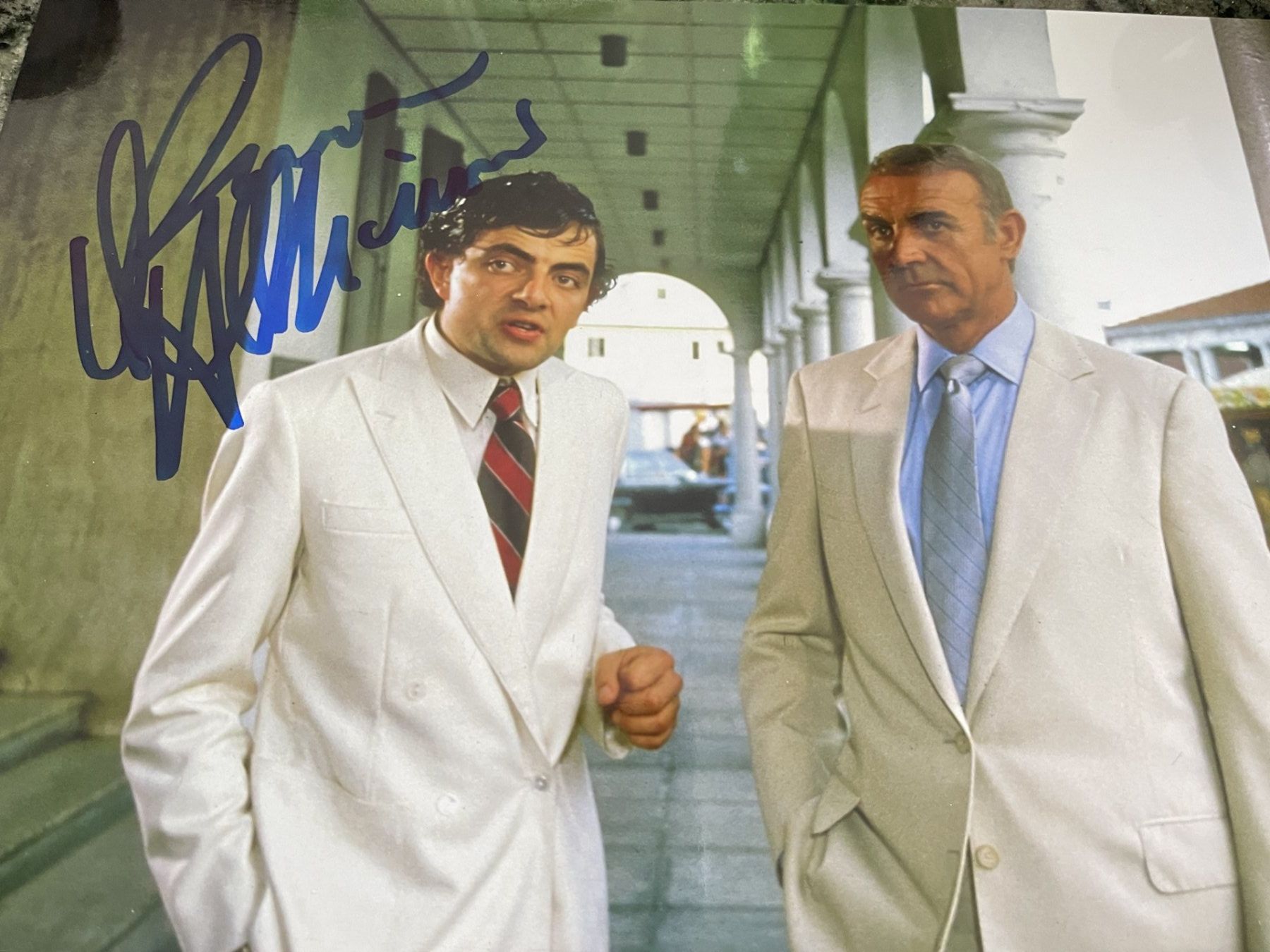 Autogramme: NEVER SAY NEVER AGAIN Rowan ATKINSON / TOP AUTOGRAMM – Gebraucht aus Egg b. Zürich von Dbunny