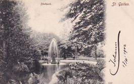 St. Gallen Stadtpark  1902