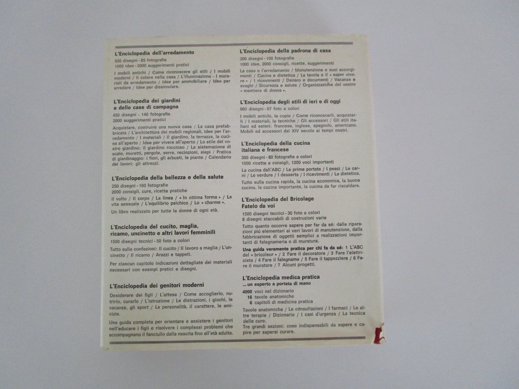 Libri: Libro: L'enciclopedia della cucina – Usato da Langenthal venduto da majarose 1