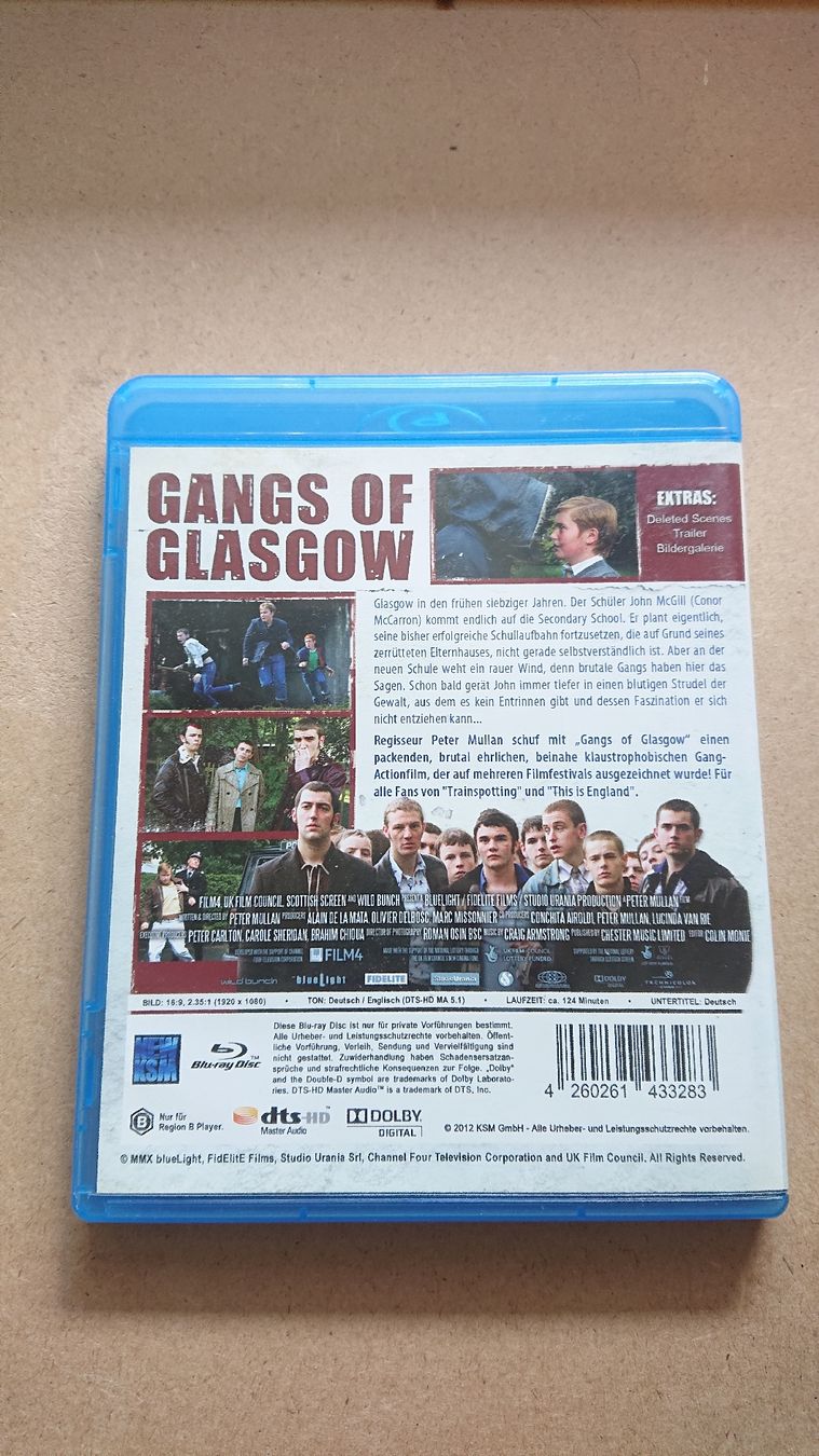 Tutti i DVDs: Gangs of Glasgow - Blu-ray - – Usato da Chur venduto da FreakofRarity 1