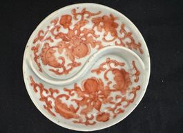 China Porzellan Yin-Yang Schälchen antik Pinselwascher