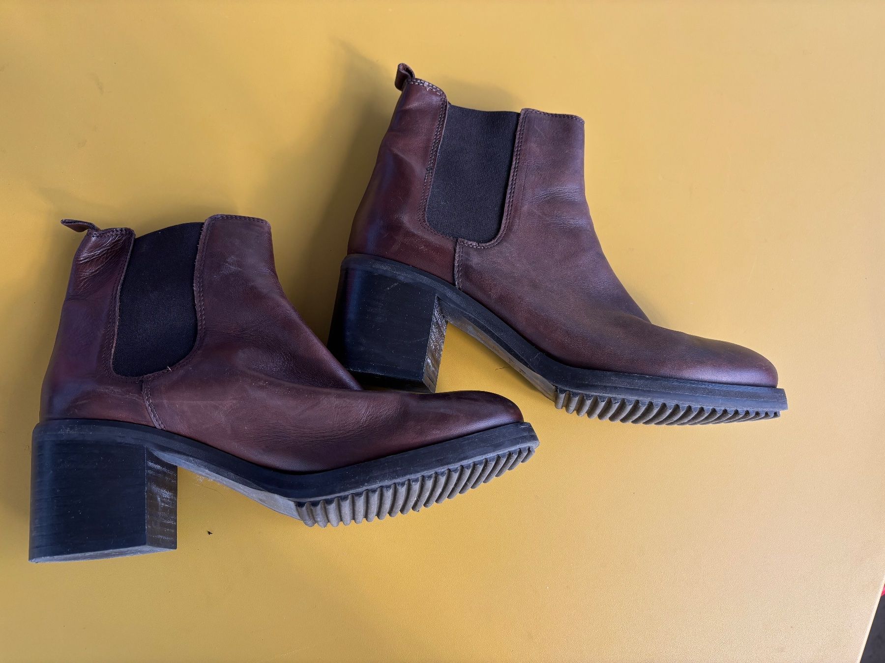 Damenschuhe: DAY braune Lederstiefeletten Gr. 39 – Gebraucht aus Zürich von missmodernage 5