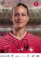 Nadine Riesen Autogramm handsigniert Schweiz 2022 SELTEN