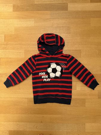 Topolino Kinder Hoodie mit Fussball, Grösse 116-122