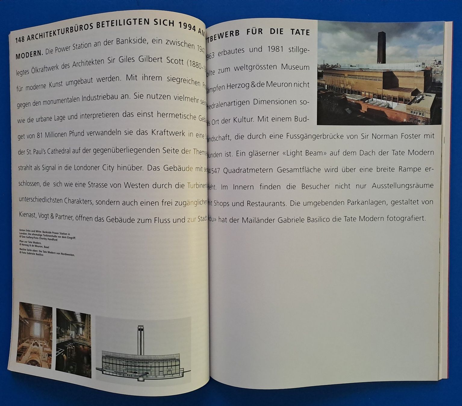 Libri: TATE MODERN VON HERZOG & DE MEURON DU 706/2000 TOP – Usato da Zürich venduto da archiphil 3