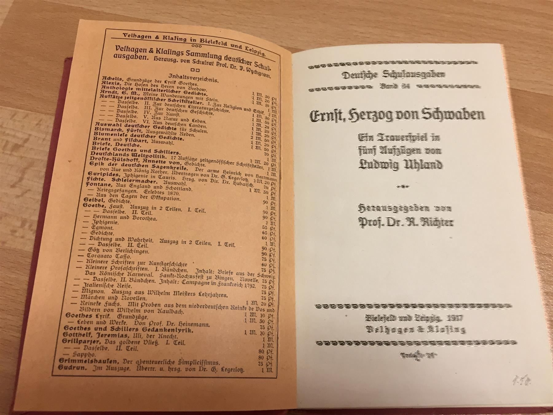 Bücher: Ernst, Herzog von Schwaben, 1917 – Gebraucht aus Cormagens von Bonsai111 4