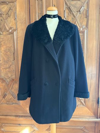 VINTAGE Mantel /80% Schurwolle/ Gr. 23 / L