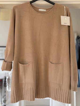 PULLOVER OVERSIZE AVEC CASHMERE! M