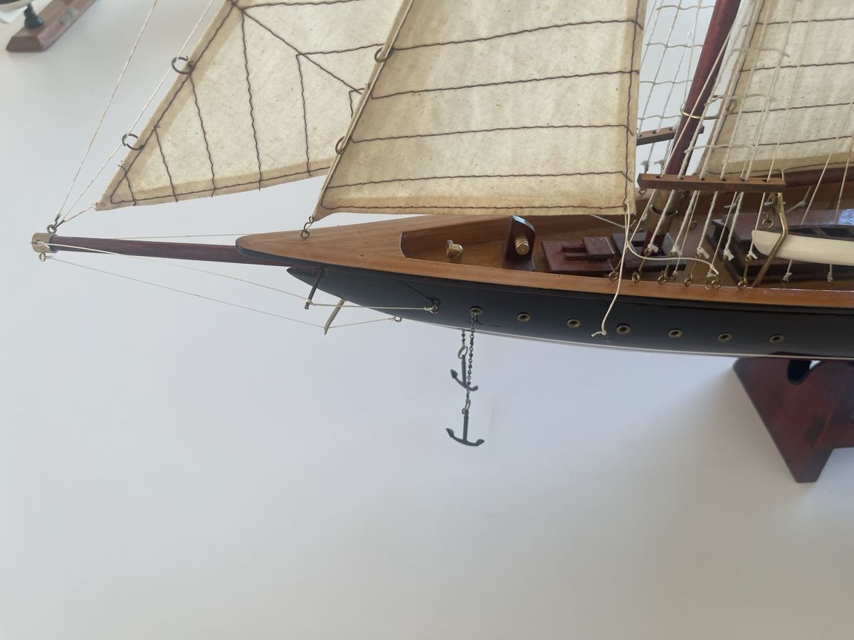 Kit di modellismo & Modellini statici: Grosses Segeschiff mit Beibooten & Kajüten – Nuovo (secondo la descrizione) da Olten venduto da 54m_g7s2 4