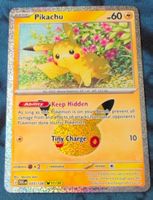 Pokemon Sammelkarte Pikachu 11/30 neuwertiger Zustand