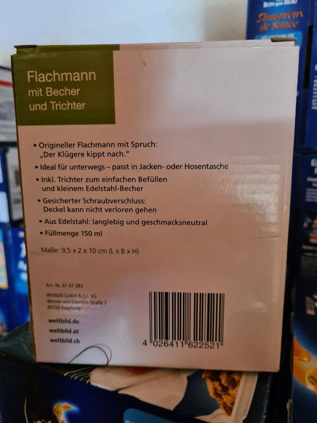 Altro: Flachmann – Nuovo e nell'imballaggio originale da Bitsch venduto da Bpetzi 1