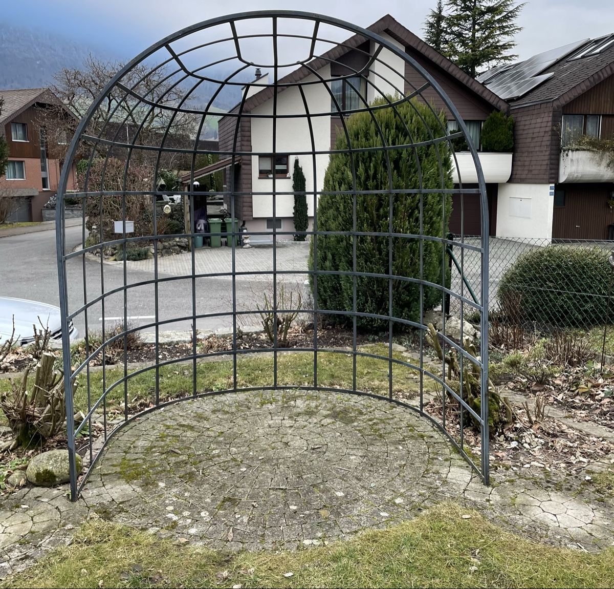 Metall Pavillon Gartenlaube und Rankhilfe für Kletterpflanze (Gebraucht) in Stans für CHF 469 – nur Abholung auf Ricardo kaufen