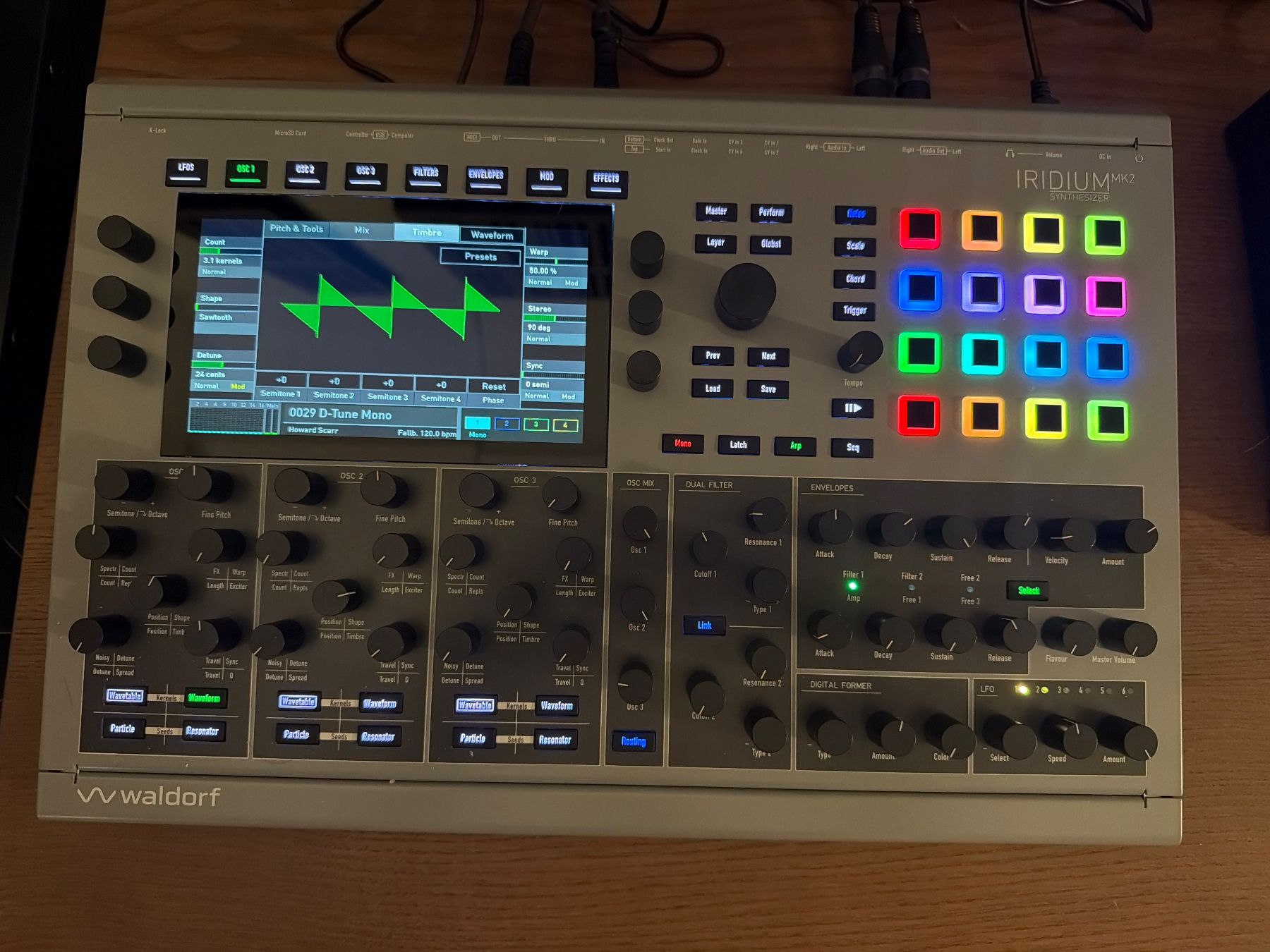 Waldorf Strumenti musicali: Waldorf Iridium Desktop MK2 Synthesizer – Usato da Neuhausen am Rheinfall venduto da stefxyz 1