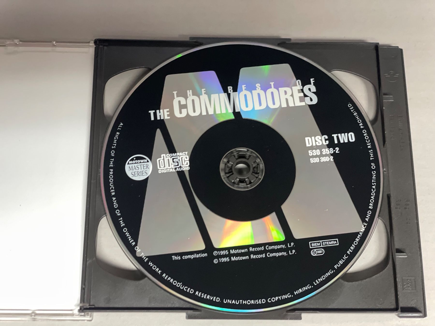 CDs: The Commodores -Best Of (2CD) – D'occasion à Muri b. Bern par AdidasCollector 4