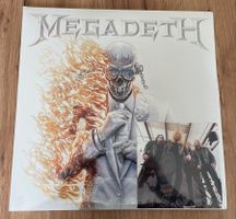 Megadeth - Same Vinyl Red/Blue Ghostly Lp Signiert