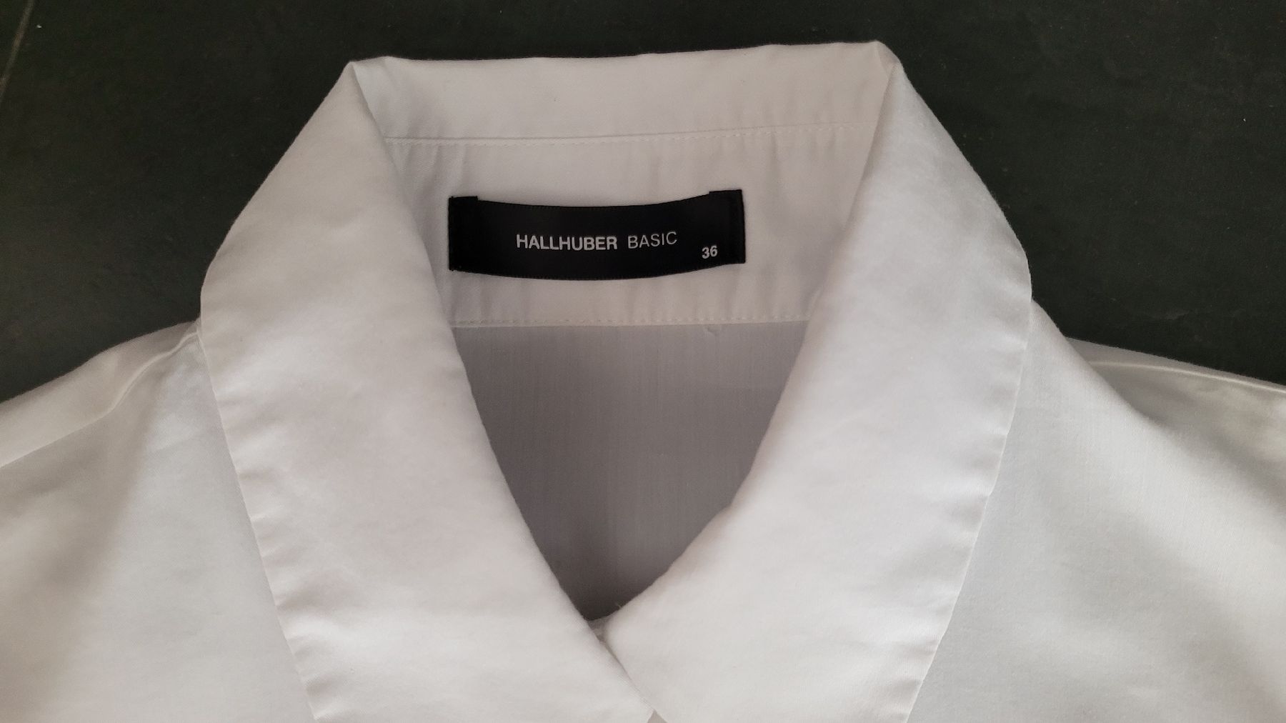 Hallhuber Blusen: Hallhuber Basic Body Bluse Weiss Grösse 36 – Gebraucht aus Suhr von Fritz28 1